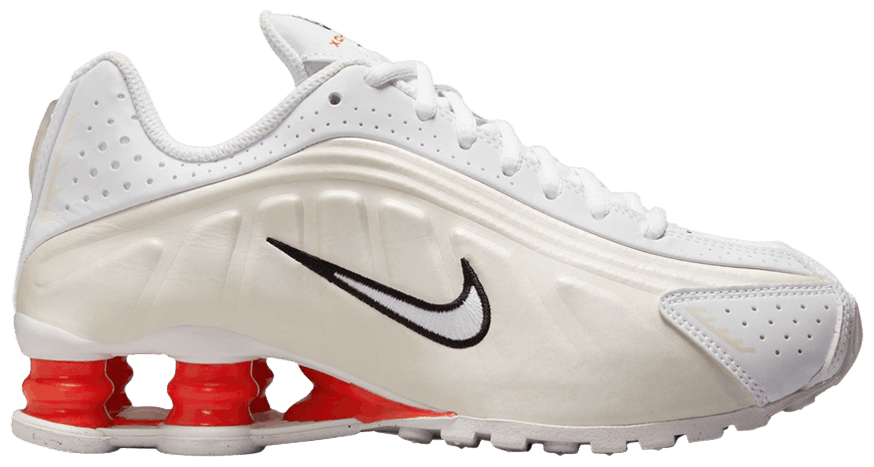 Nike Shox R4 GS 'White Picante Red'