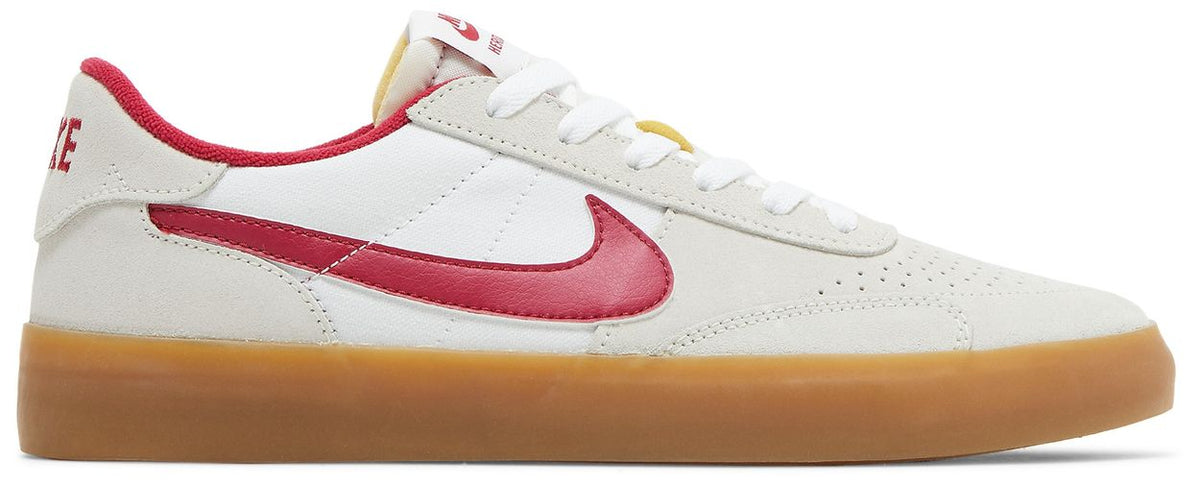 Nike SB Heritage Vulc 'Summit White Cardinal Red'